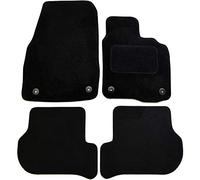 Sakura WW0367 Fully Tailored Carpet Floor Mats, Black