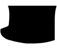 Sakura WW1302 Rubber Boot Mat, Black Trim