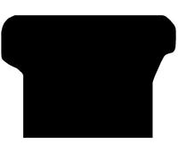 Sakura WW1481 Rubber Boot Mat, Black Trim