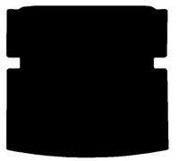 Sakura WW3342 Rubber Boot Mat, Black