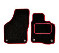 Sakura WW7980RD Fully Tailored Carpet Floor Mats, Black