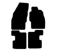 Sakura WW8080 Fully Tailored Carpet Floor Mats, Black