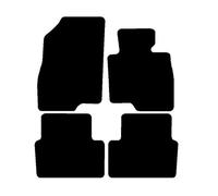 Sakura WW8192 Fully Tailored Carpet Floor Mats, Black