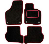 Sakura WW8243RD Fully Tailored Carpet Floor Mats, Black