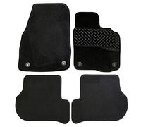 Sakura WW8248 Fully Tailored Carpet Floor Mats, Black