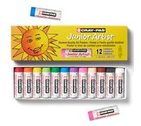 SAKURA X CJP12 12-Piece Cray-Pas Chubbies Junior Artist Assorted Color Oil Pastel Set