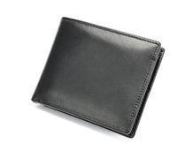 SAKURRDD Men's Classic Leather Bifold Wallet, Black, 4.7 x 3.7 inches/492