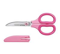 Sakutto Cut Hikigiri, Scissors, Anti-Glue (Pink) Nakabayashi Co., Ltd