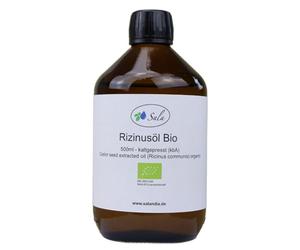 Sala Castor Oil Cold Pressed Organic 500 ml Glass Bott