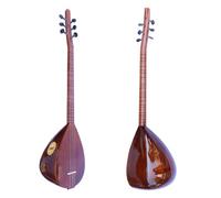 SALA Turkish Cura Baglama String Instrument, Walnut Bowl, Spruce Face, 38 cm