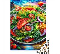 Salad 1000 Piece Jigsaw Puzzle for All Ages - Eco-Friendly Recycled Paper, A Great Gift Idea And Home Decoration Project 70x50cm/1000pcs