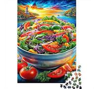 Salad 1000 Piece Jigsaw Puzzle for All Ages - Eco-Friendly Recycled Paper, A Great Gift Idea And Home Decoration Project 70x50cm/1000pcs