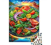 Salad 1000 Piece Jigsaw Puzzle for Family - Fun Challenge for Adults & Kids, A Great Gift And Interactive Home Decor Project 52x38cm/1000pcs