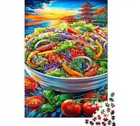 Salad 1000 Piece Jigsaw Puzzle for Family - Fun Challenge for Adults & Kids, A Great Gift And Interactive Home Decor Project 52x38cm/1000pcs