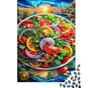 Salad 1000 Piece Jigsaw Puzzle for Family - Fun Challenge for Adults & Kids, A Great Gift And Interactive Home Decor Project 70x50cm/1000pcs