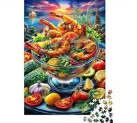 Salad 1000 Piece Jigsaw Puzzle for Family - Fun Challenge for Adults & Kids, A Great Gift And Interactive Home Decor Project 70x50cm/1000pcs