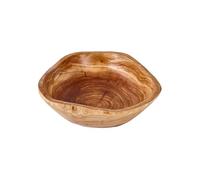 Salad Bowl - Natural Wooden Rustic Container, Mixing Barrel For Food Storage, Decorative Serving Bowl | Fruit Vegetable Snack Jewelry Key Kitchen Living Room Bedroom Entrance Farm Decor