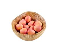 Salad Bowl - Natural Wooden Rustic Food Containers, Food Storage Mixing Serving Bowl, Wooden Fruit Serveware for Fruit Vegetable Snack Foods Key Jewelry Kitchen Living Room Bedroom Entryway Farmhouse
