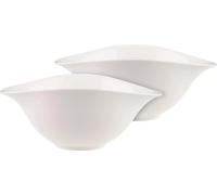 Villeroy & Boch Vapiano salad bowl 2-pack white