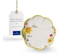Villeroy & Boch Spring Awakening Breakfast Plate, 22 cm, Porcelain, White/Colourful, Hard