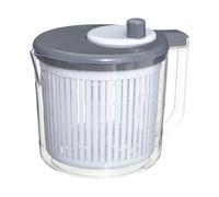 Handled 2.5l Salad Spinner White and Grey