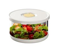 Salad Container for Lunch - Airtight Glass with Lid, Microwave Safe - Glass - Storage for Fresh Meals | Leak Proof - for Salad, Pasta - Storage Solution for Jobs