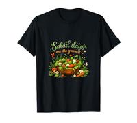 Salad Days are The Greenest Cottagecore Design T-Shirt