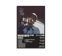 Salad Days Mac DeMarco Print Album Cover Signed Limited , Music Album Cover ,Pop Hip Hop Rap Singer Star Music Poster Aesthetic Canvas Wall Art for Girl And Boy Teens Dorm Decor 24x36inch(60x90cm) Unf