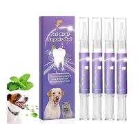 Salad Meal,Pet Oral Restorative Gel, Pet Oral Restorative Cleaning Pen,Whitening and Tartar Control,Effective Deodorant,Easy Brush-Free Oral Treatment (4PCS)