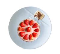 Salad Plates, Ceramic Breakfast Plates, Modern Round Dish, Bear Design Decor, Tableware for Restaurant Dining, Kitchen Lunch Dinner Use, Durable Ceramic, Stylish and Functional, Standard Size