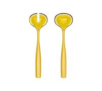 Guzzini - Salad Servers, Bio-Based Plastic, Amber, Turtleneck