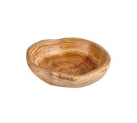 Salad Serving Bowl - Rustic Natural Wood Table Decoration, Snack Bowls, Serving Dishes | Fruit Vegetable Snack Jewelry Kitchen Living Room Bedroom Farmhouse Apartment Office Restoration