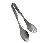 Salad Serving Tongs Stainless Steel - Buffet Fork Server, Easy Grip Salad Utensil, Perfect for Home Kitchens, Buffet Serving, Restaurants, Catering & Parties - SaladMaster