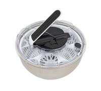 Salad Spinner 3.5L Stainless Steel Vegetables Washer Dryer Kitchen Vegetable Lettuce Spinner Fruits Washer 28 * 15.5cm Vegetable Dryer Salad Mixer for Washing, Cleaning & Drying Greens