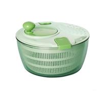 Salad Spinner Designed for Use with Leafy Greens Root Vegetables Soft Fruits and Delicate Herbs Without Crushing (green)