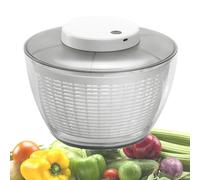 Salad Spinner Dryer - Electric Vegetable and Fruit Dehydrator, USB Rechargeable, One-Click Start/Stop, Ideal for Salad Greens and Fresh Produce