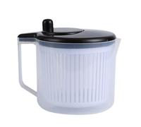Salad Spinner, Fruit and Vegetable Dryer with Press Function, Chopper Bowl for Preparing Dressing Onion Fresh Vegetables Kitchen