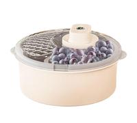 Salad Spinner - Hand Fruit Washer | Manual or Electric Fruit and Vegetable Cleaner | Multipurpose Food Washing Apparatus | Efficient Home Kitchen Supplies