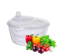 Salad Spinner - Lettuce Cleaner, Perfect For Fruits | Safe & Sturdy Lettuce Spinner, Functional Design, Salad Rotary Dryer, Fruit Washer For Vegetables, Lettuce And