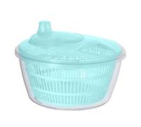 Salad Spinner Lettuce Spinner Vegetable Dryer Spinner with Bowl Colander Multi-Use Fruit Washer Spinner Bowl for Washing Cleaning Drying Veggie Fruit