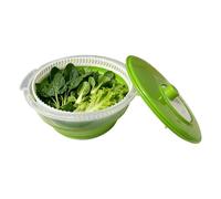 Salad Spinner Manual Double Layer Drainer Dryer Dehydrator