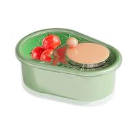 Salad Spinner - Manual Salad Washer | Fruit Vegetable Wash Spinner - for Home Dormitory Hotel Apartment Businesses Rental Camping Picnic RV