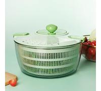 Salad Spinner -Salad Washer, 4L Salad Dryer Salad Spinners with Vegetable Washing Basket, Household Fruit Dehydrator Drainer