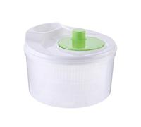 Salad Spinner,Salad Washer and Spinner, Lettuce Spinner with Vegetable Washing Basket and Serving Bowl, Household Fruit Drainer Salad Dryer,Easily Wash Lettuce,Vegetables, Fruit & More,BPA Free (A)