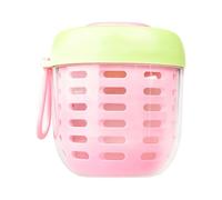 Salad Storage Cup | Reusable Containers with Handle - Salad Cups with Lids and Fork - for Party Office Travel Camping Outdoor Picnic School Hiking