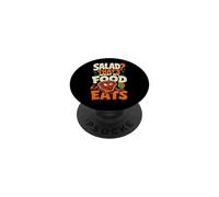 Salad? That's What My Food Eats Funny Meat Lover PopSockets Adhesive PopGrip