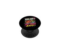 Salad? That's What My Food Eats Funny Meat Lover PopSockets Adhesive PopGrip