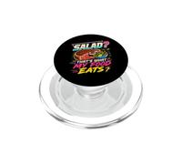Salad? That's What My Food Eats Funny Meat Lover PopSockets PopGrip for MagSafe