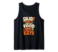 Salad? That's What My Food Eats Funny Meat Lover Tank Top