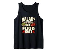 Salad? That's What My Food Eats Funny Meat Lover Tank Top